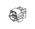 Housing, Receptacle, 1 Rows, 2 Poles, Black